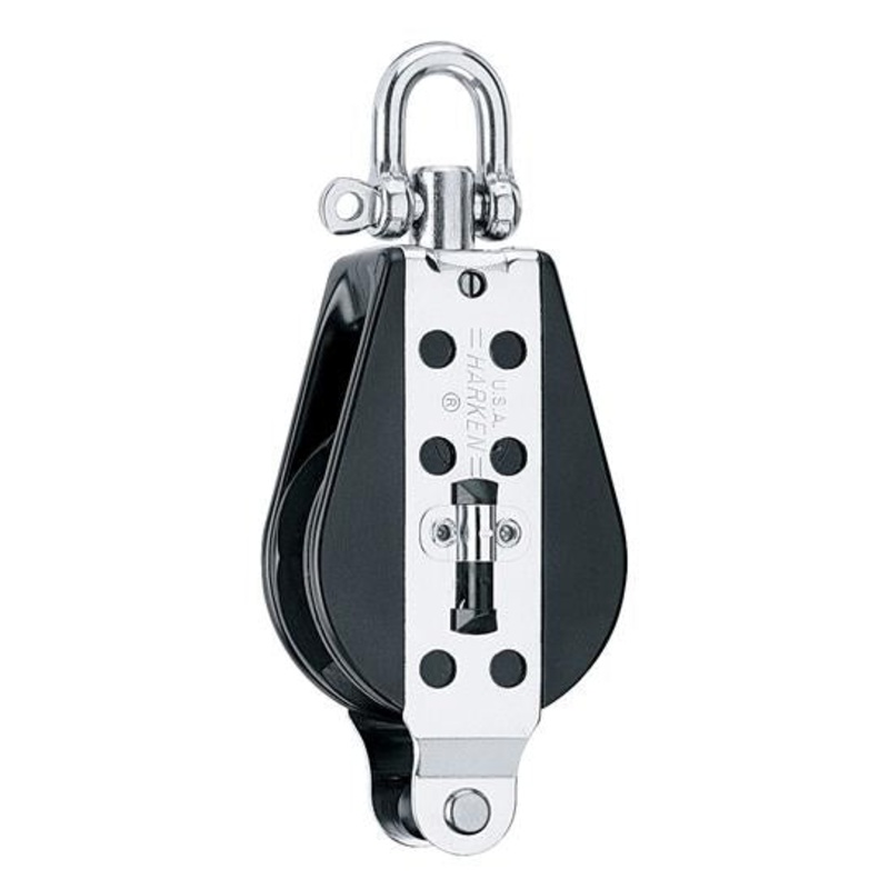 Harken 3.00 Mid-Range Hexaratchet Block w/ Becket (Starboard)