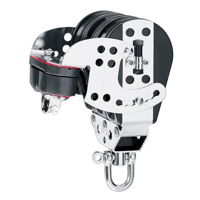 Harken 3.00 Mid-Range Triple Hexaratchet Block w/ Cam Cleat