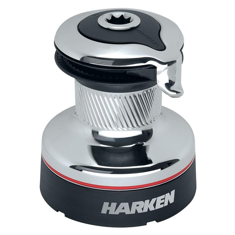 Harken #35 Radial Self Tailing Chrome Two-Speed Winch