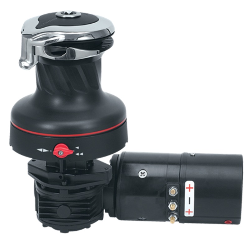 Harken #40 Electric Self-Tailing Rewind Radial Winch  Reverse Speed – Aluminum