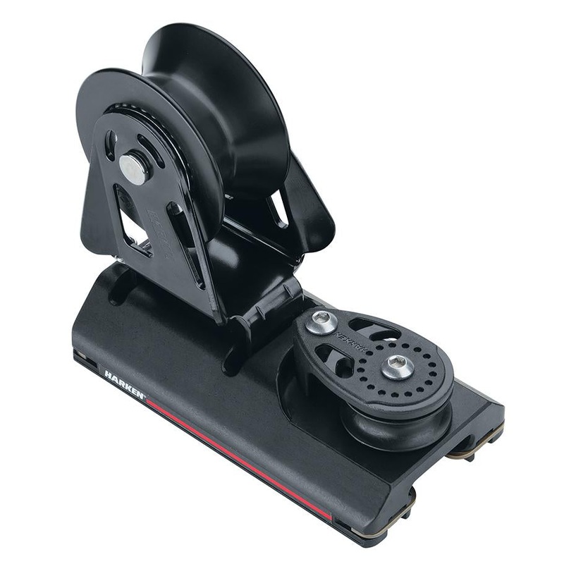 Harken 27mm Midrange 2:1 CB Genoa Lead Car w/Sheave Dia 2 1/2