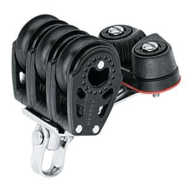 Harken 29mm Triple Carbo Block w/ Cam Cleat