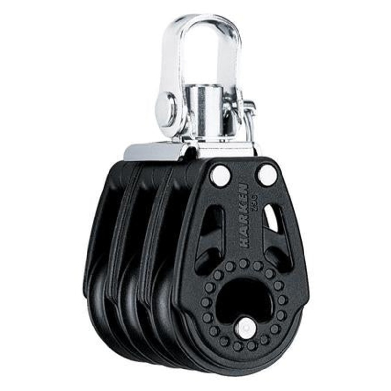 Harken 29mm Triple Swivel Carbo Block