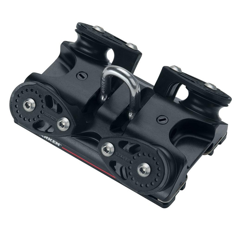 Harken 32 mm Big Boat Car with Shackle/4:1 Controls
