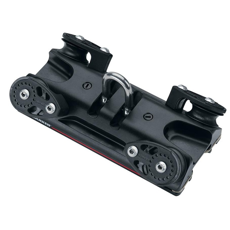 Harken 32 mm High-Load Big Boat Car with Shackle/4:1 Controls