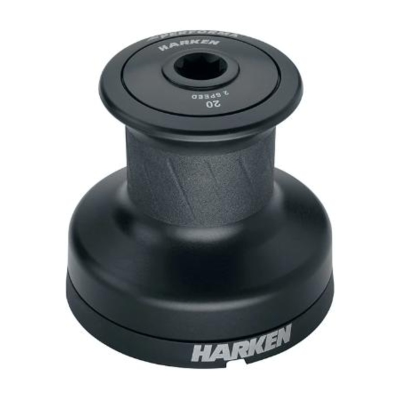 Harken 20 Plain-Top Performa Winch AL/2 Speed
