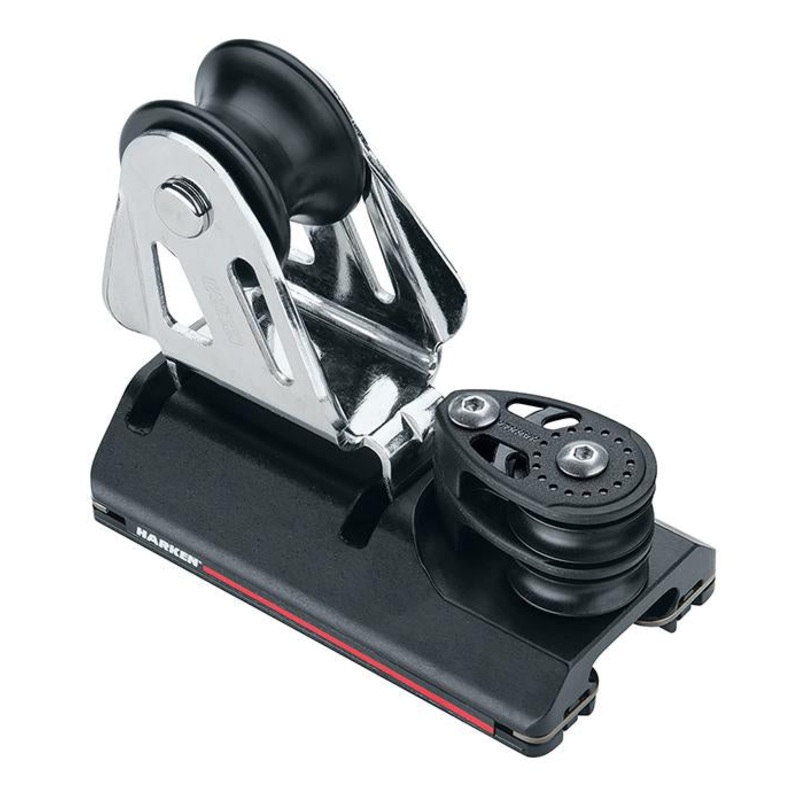 Harken SB 4:1 CB Genoa Lead Car w/ 2 Sheaves – Dia. 1 1/2in
