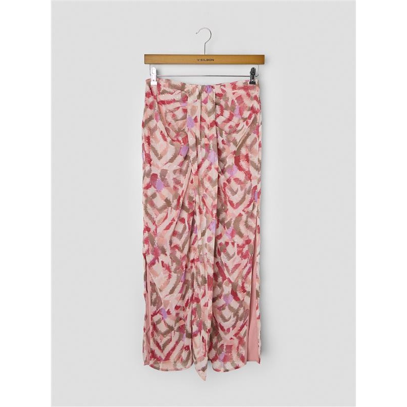 Falda midi woman second life|S|MULTICOLOR