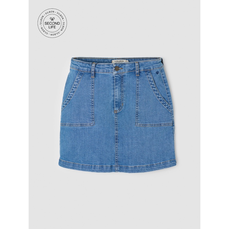 Falda mini woman second life|36|MULTICOLOR