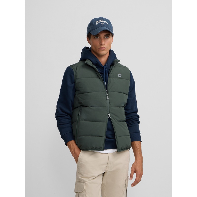 Chaleco clasico tecnico verde|XS|S|M|L|XL|XXL|XXXL|4XL|5XL|VERDE