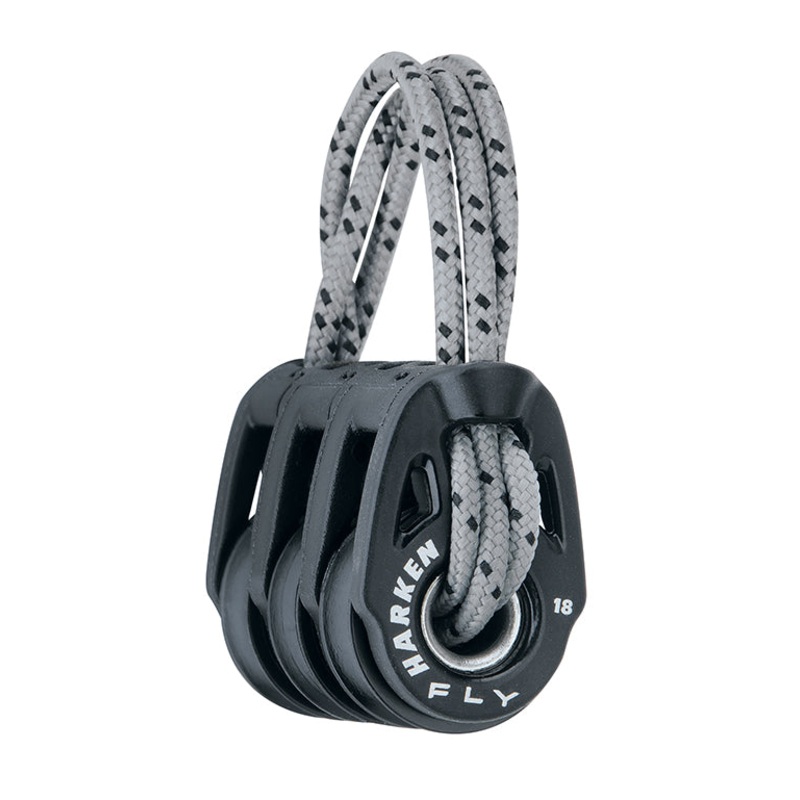 Harken 18mm Fly Soft-Attach Triple Block