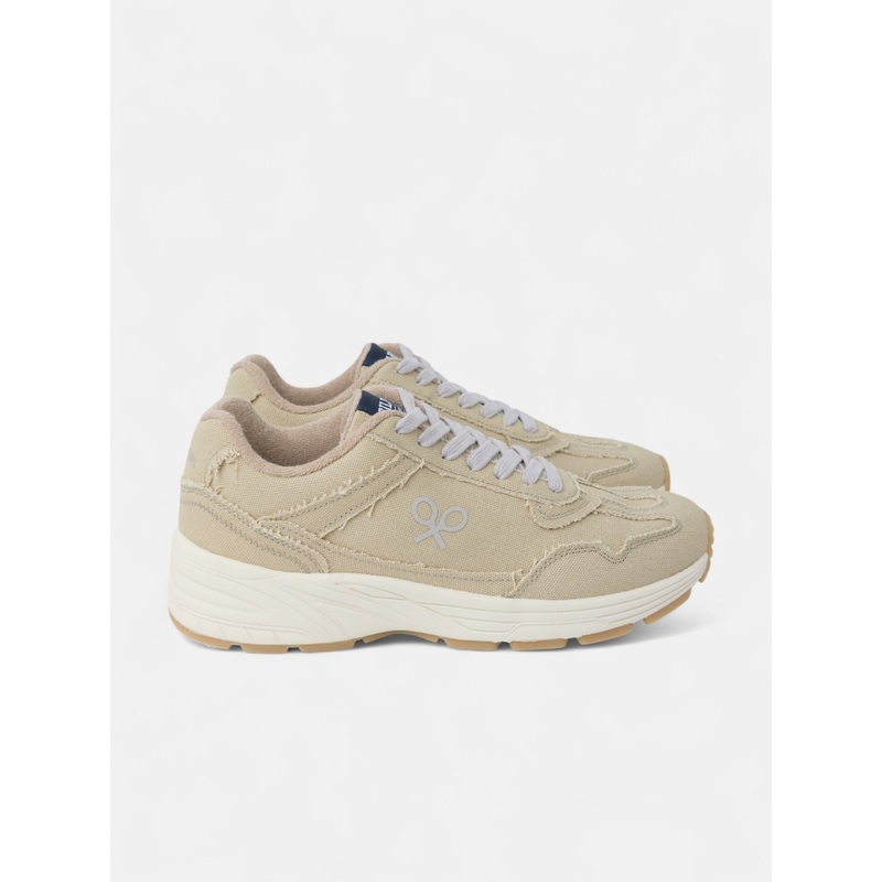 Zapatilla casual canvas beige|39|40|41|42|43|44|45|46|BEIGE