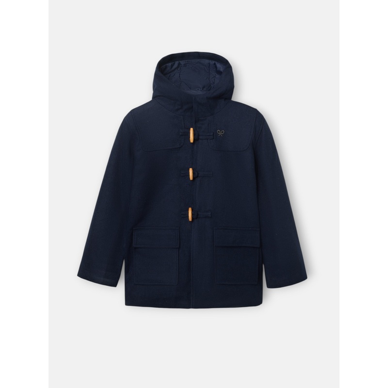 Abrigo kids clasico azul marino