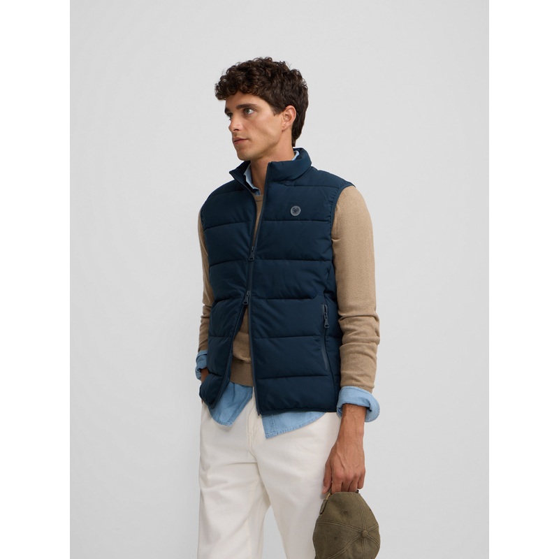 Chaleco clasico tecnico azul marino