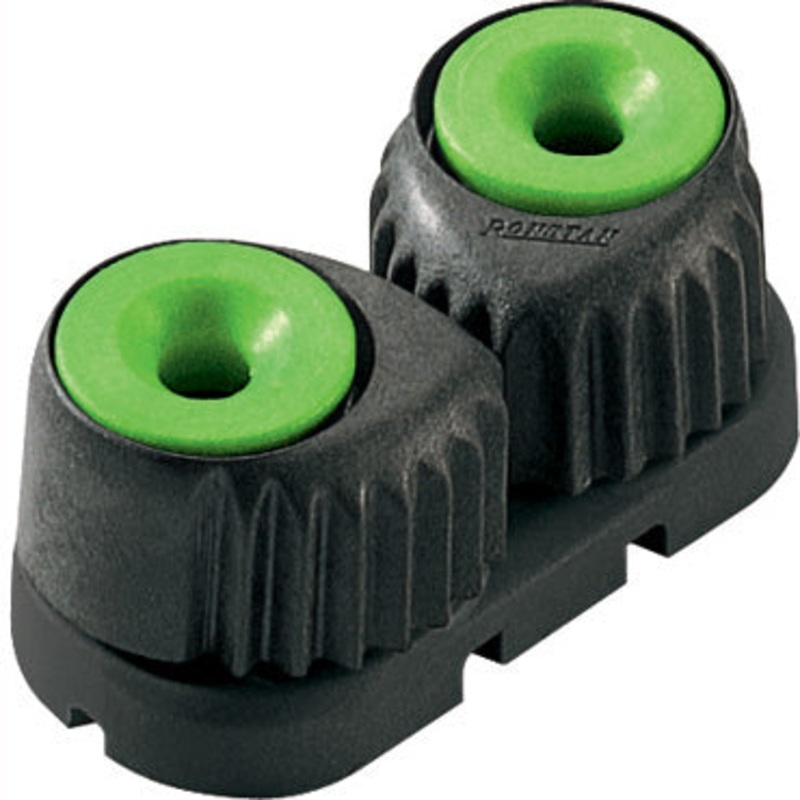 Ronstan Large C-Cleat Cam Cleat Green, Black Base