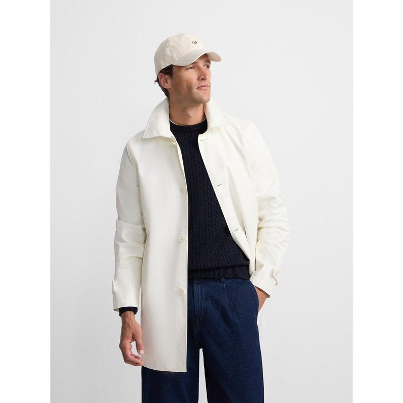 Gabardina corta beige|XS|S|M|L|XL|XXL|BEIGE