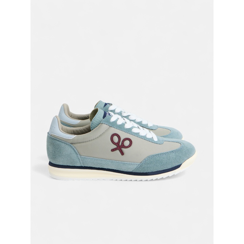 Zapatilla vintage gris azul|39|40|41|42|43|44|45|46|AZUL