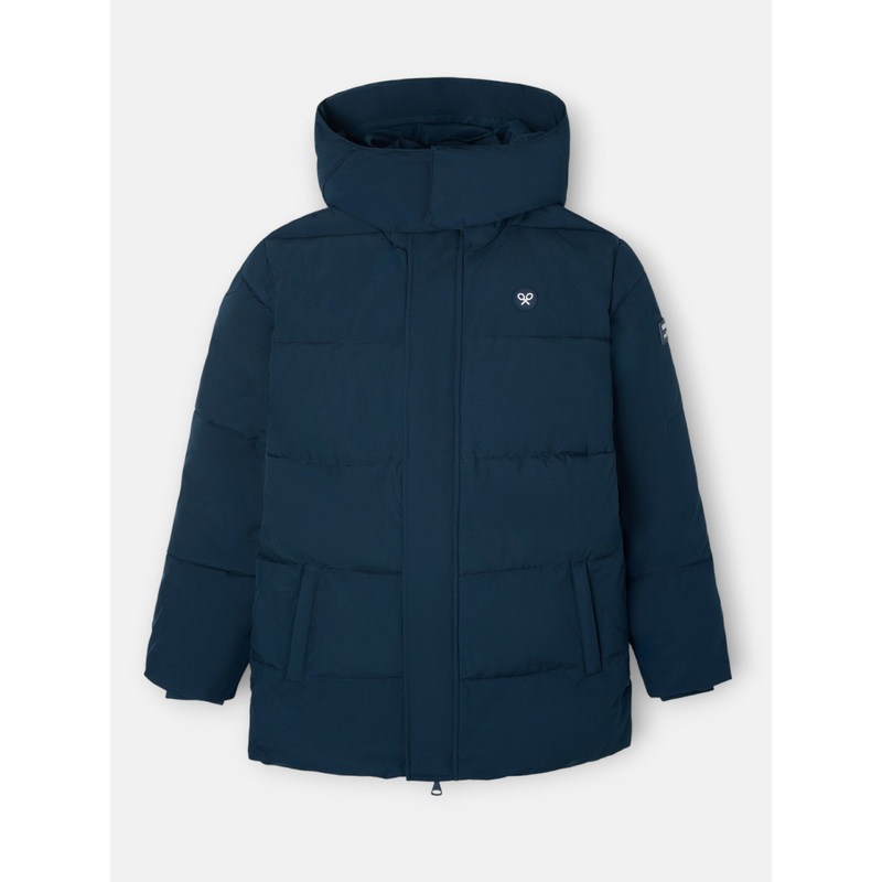 Abrigo largo acolchado kids azul marino