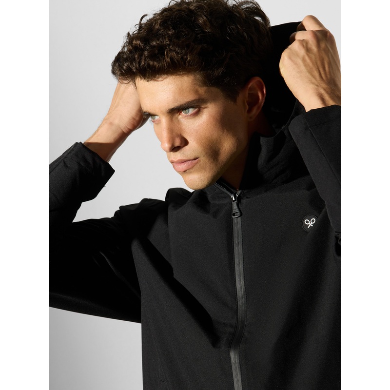 Cortavientos dark negro|XS|S|M|L|XL|XXL|NEGRO