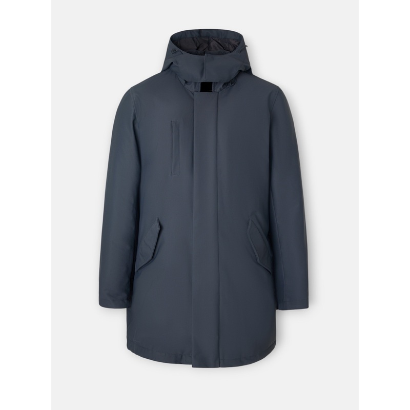 Parka tecnica tailoring gris oscuro