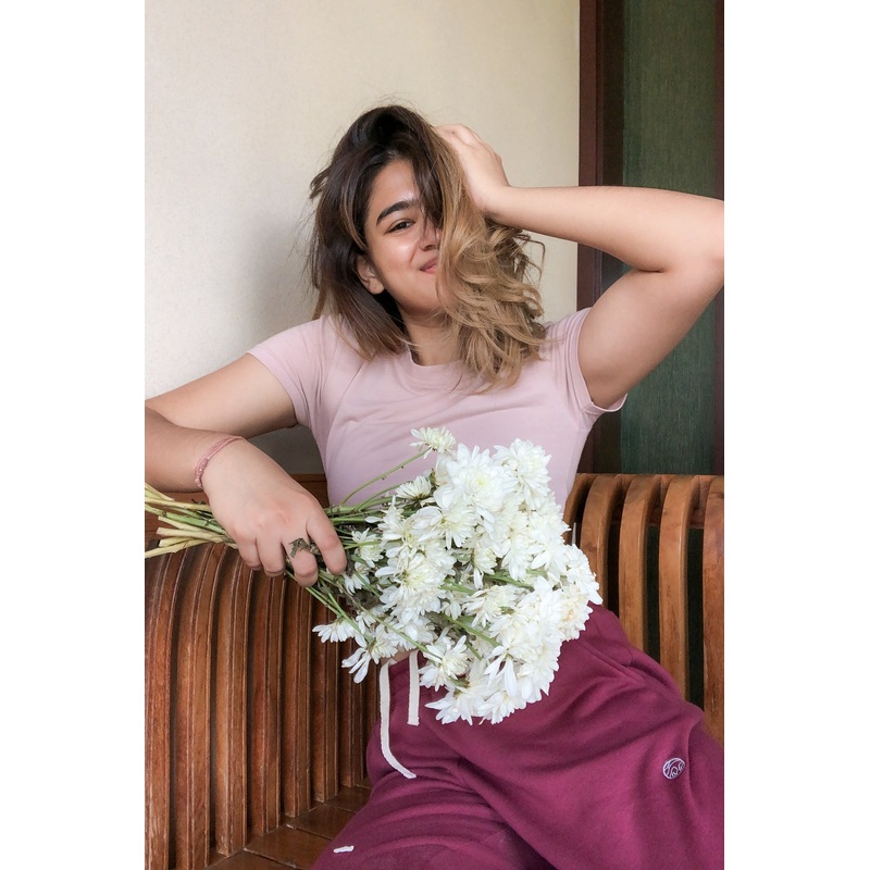 ’90s Baby Tee Blush|S|M|L|Blush