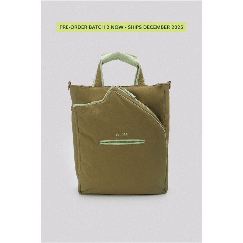 (BACKORDER BATCH 2 – DECEMBER 2025) All Court Racket Bag in Sage Mint