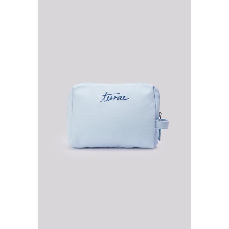 terrae Essentials Pouch in Mint Blue