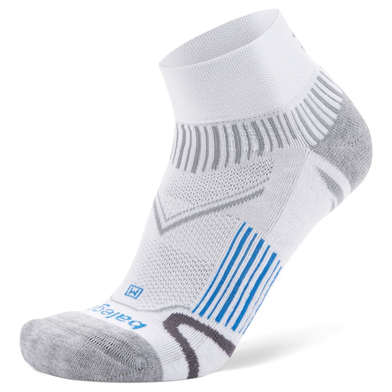 Balega Enduro V Tech Quarter|White/Blue-0200|Mid-Grey-0339|Black|White-|Small|Medium|Large|XLarge