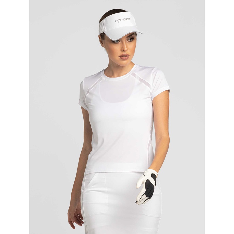 Inphorm Womens Classic Short Sleeve Crew Neck