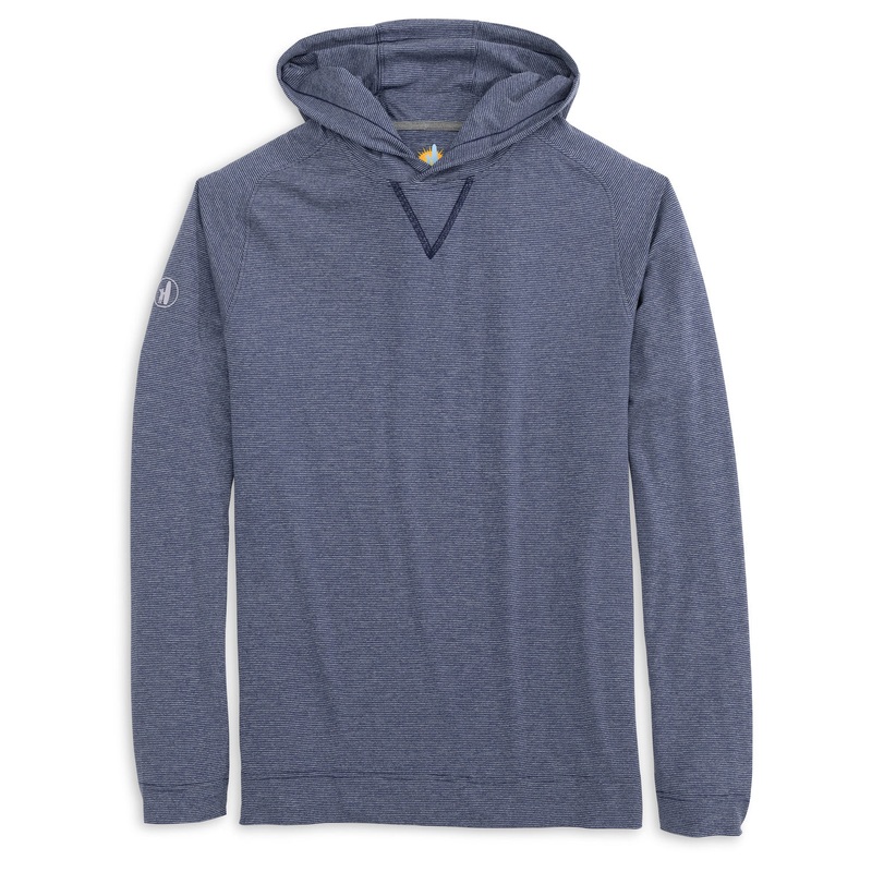 Johnnie-O Men’s Vaughn Striped Hoodie