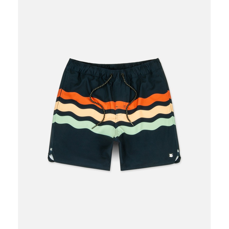 Jetty Mens Bayside Poolshort|Pink|Indigo|Fog|Graphite|Small|Medium|Large|XLarge