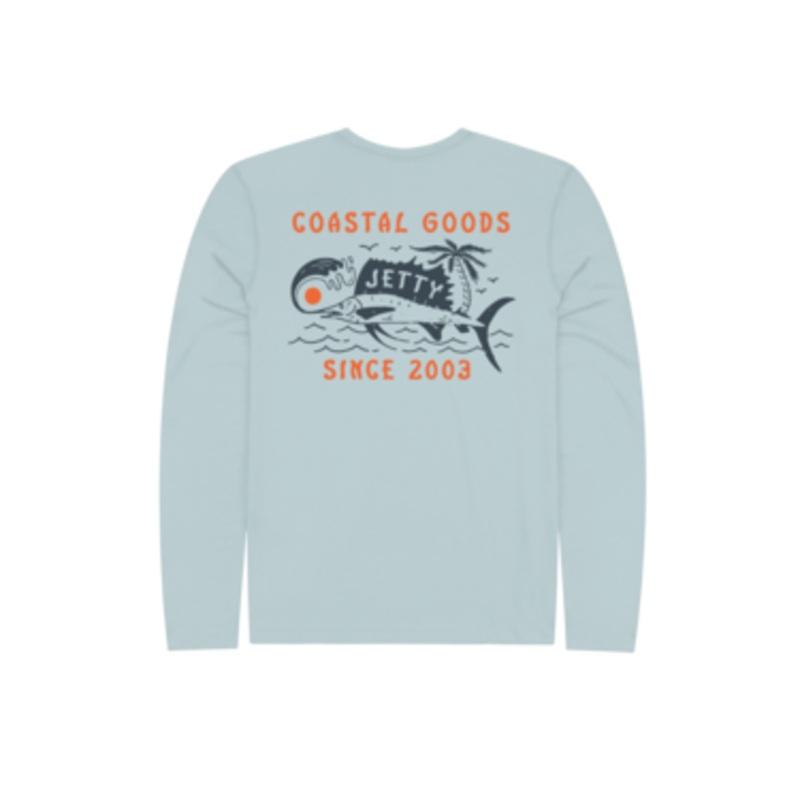 Jetty Mens Billfish Uv Long Sleeve Tee