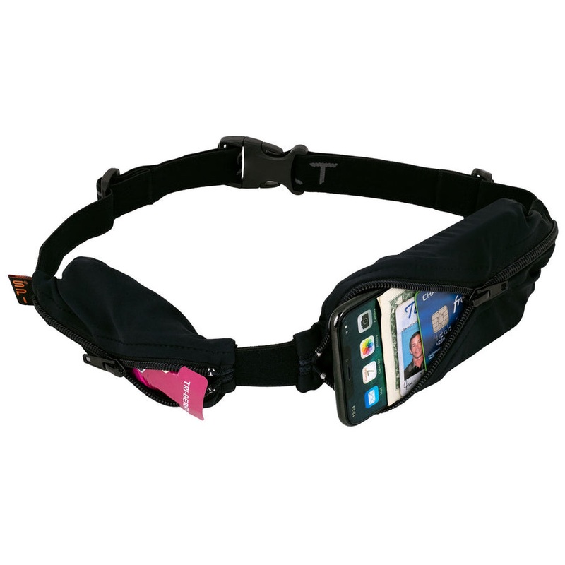 Spibelt Dual Pocket|Black w/Black Zipper