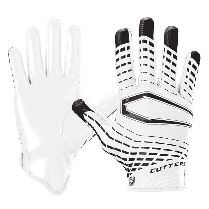 Cutters Youth Rev 5.0 Gloves|White|Royal|Black|XSmall|Small|Medium|Large