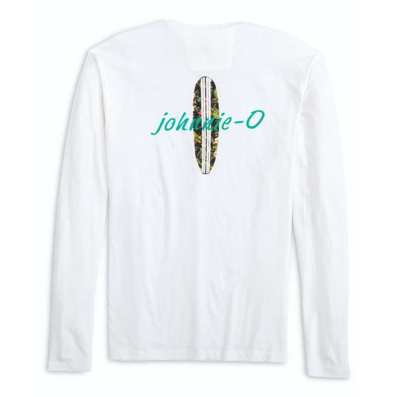 Johnnie O Mens Aloha Board Long Sleeve Shirt