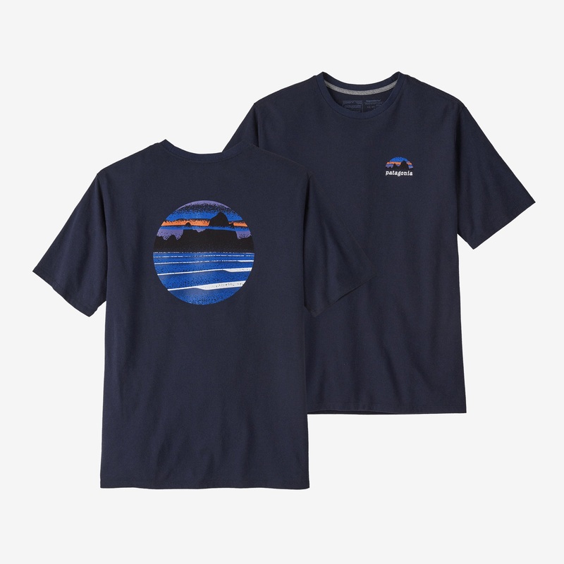 Patagonia Mens Skyline Stencil Responsibili Tee R