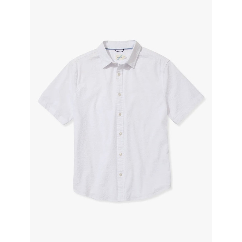 Fair Harbor Mens The Seersucker Shirt