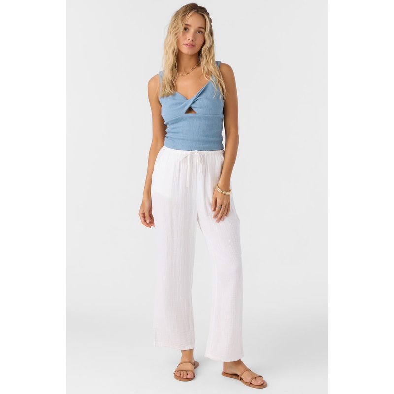 O’Neill Women’s Brenda Pants|White|Black|XSmall|Small|Medium|Large