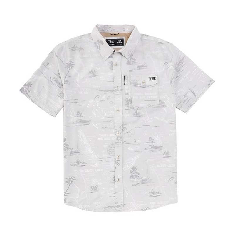 Salty Crew Men’s Seafarer SS Tech Woven