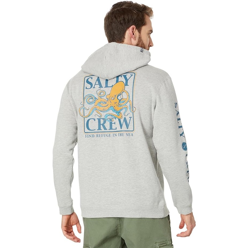 Salty Crew Mens Ink Slinger Hooded Fleece Sweatshirt