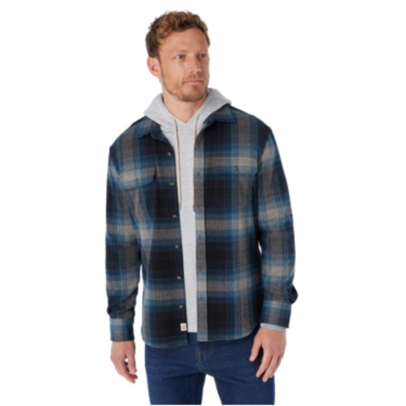 Fair Harbor Mens The Dunewood Flannel