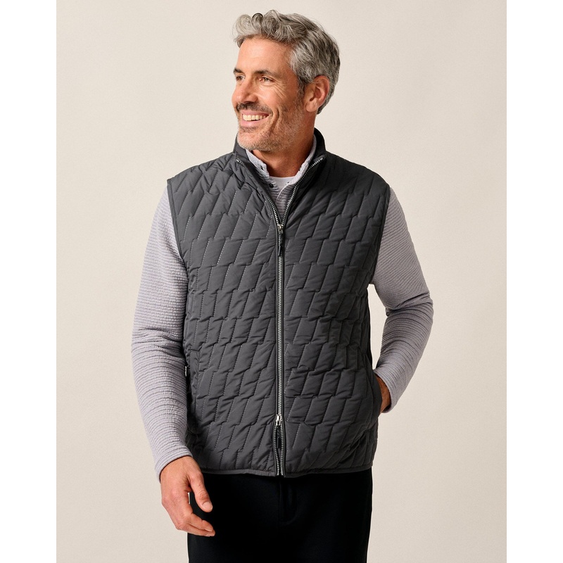 Johnnie-O Men’s Belfry Quilted Puffer Vest
