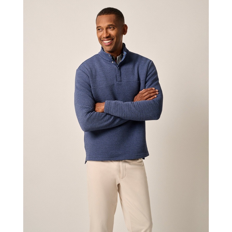Johnnie-O Men’s Benjy 1/4 Snap Pullover