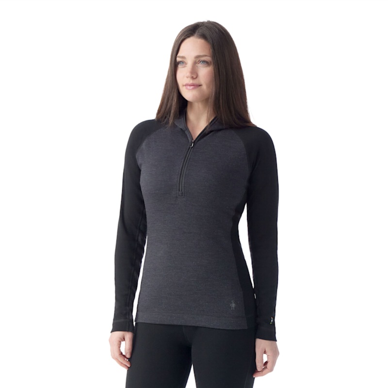 Smartwool Women’s Classic Thermal Merino Base Layer 1/2 Zip Hoodie