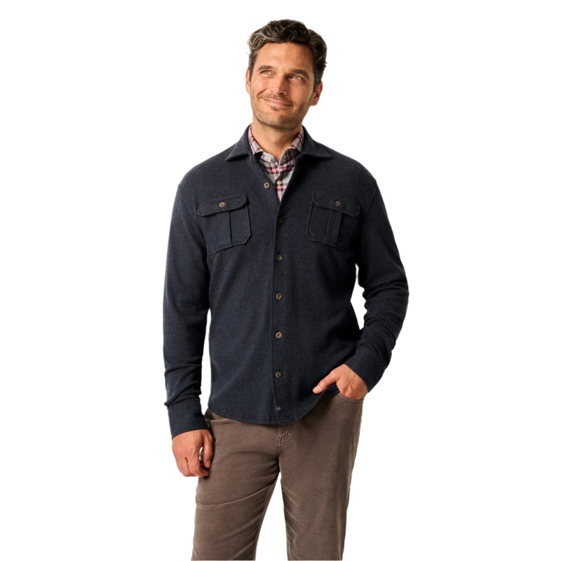 Johnnie-O Men’s Briggs Button Up Shacket