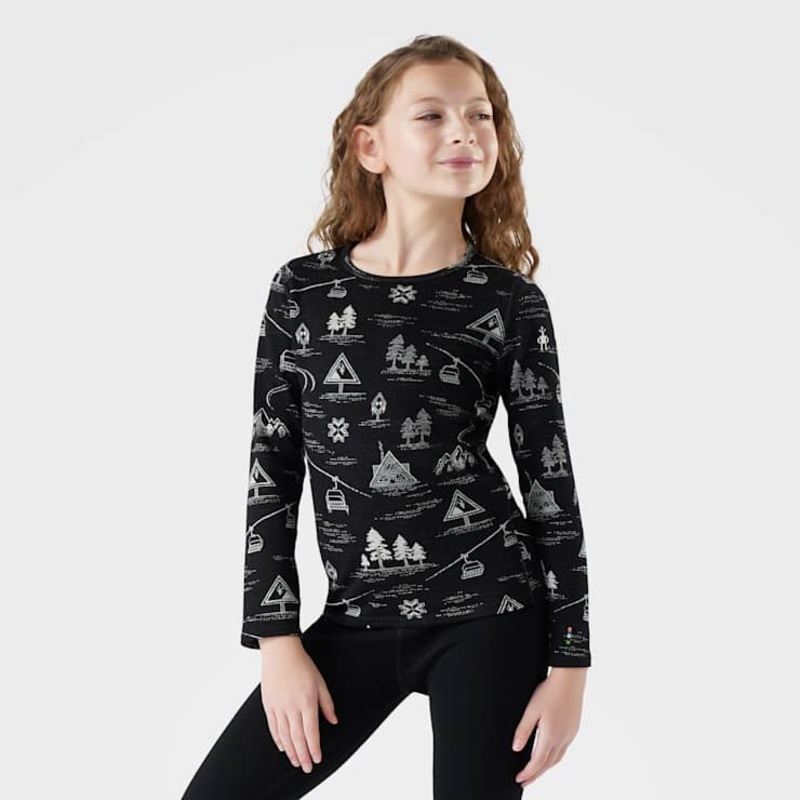 Smartwool Kids Classic Thermal Merino Base Layer Crew
