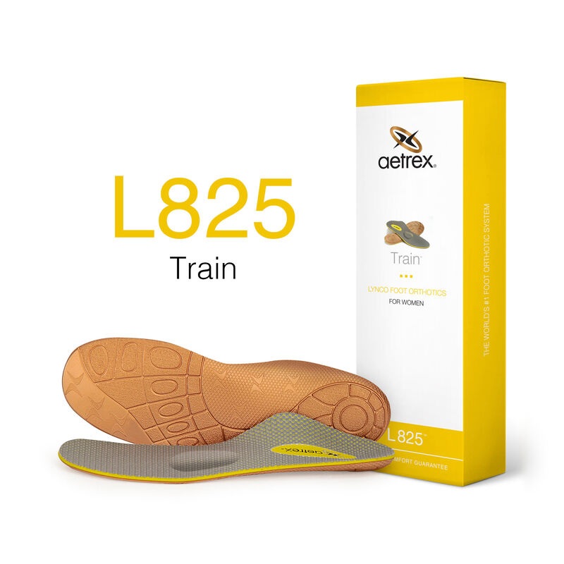 Aetrex Women’s L825 Train Posted Orthotics W/ Metatarsal Support