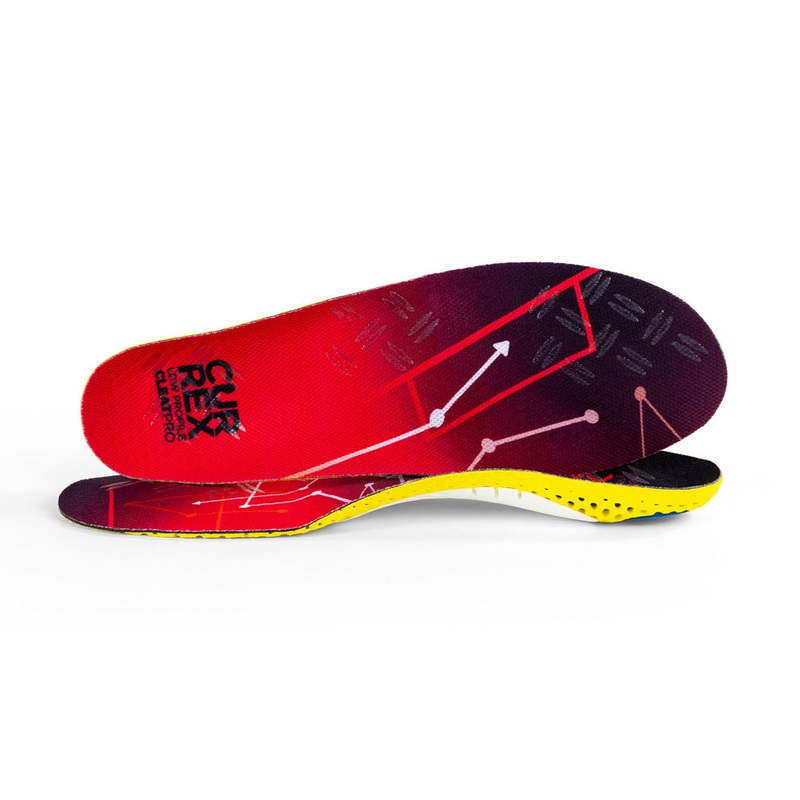 CURREX Cleatpro Insoles|Low|Medium|High|(XS) Youth 2.5-4/Women’s 4.5-6|(S) Men’s 5-6.5/Women’s 6.5-8|(M) Men’s 7-8.5/Women’s 8.5-10|(L) Men’s 9-10.5/Women’s 10.5-12|(XL) Men’s 11-12.5|(XXL) Men’s 13-15