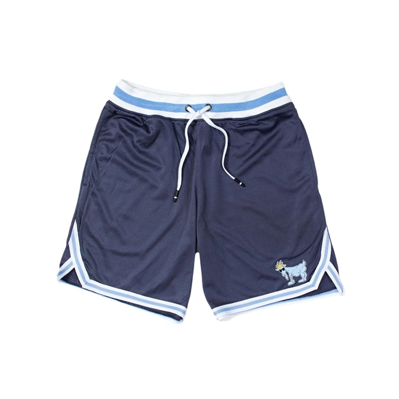 Goat USA Men’s OG Mesh Shorts|Navy|Carolina Blue|Black|Small|Medium|Large|XLarge