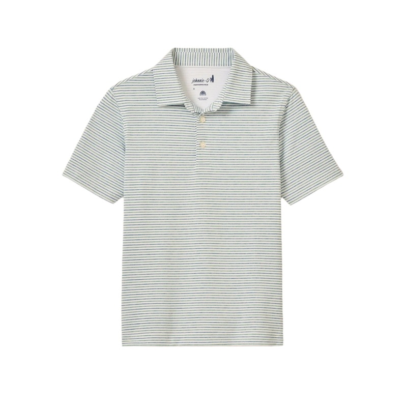 Johnnie-O Boys’ Performance Jersey Polo – Vik Stripe